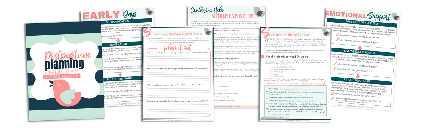 Postpartum Planning Made Simple