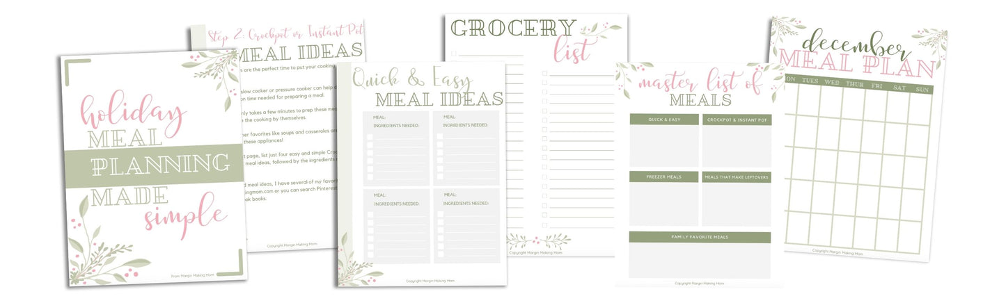 Holiday Meal Planning Made Simple